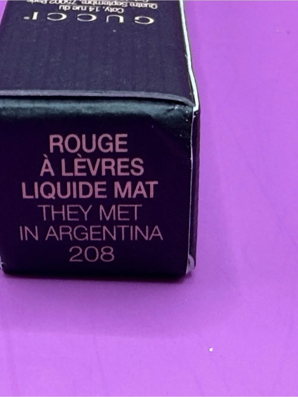 Gucci Liquid Matte Lip Colour